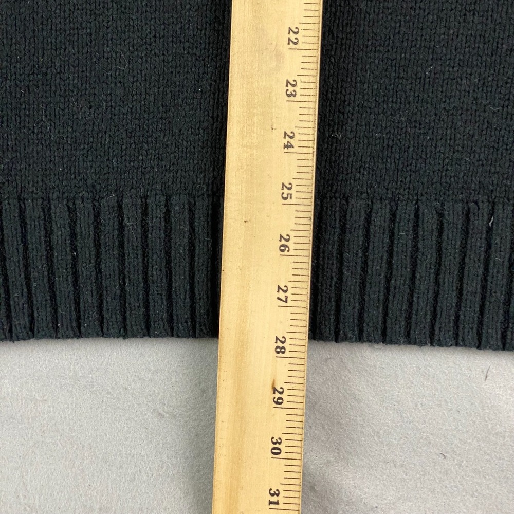 90's Polo Ralph Lauren Cashmere Ski Knit Sweter V Neck Vintage Fits Large - Picture 12 of 13